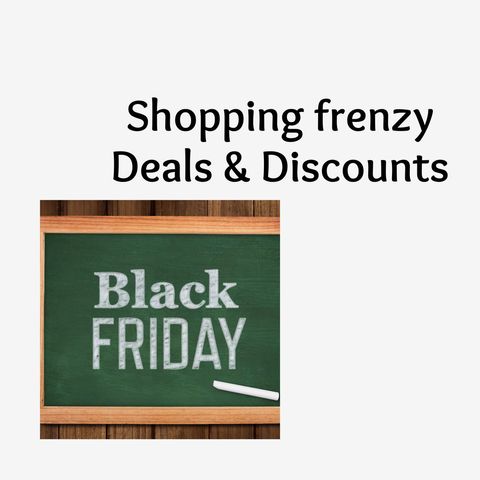 Black Friday Sale Promotion Chalkboard Sign - Download Free Stock Templates Pikwizard.com