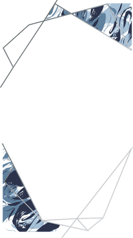 abstract geometric frame with blue watercolor on transparent background - Download Free Stock Videos Pikwizard.com