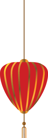 red lantern illustration on transparent background for decor - Download Free Stock Videos Pikwizard.com