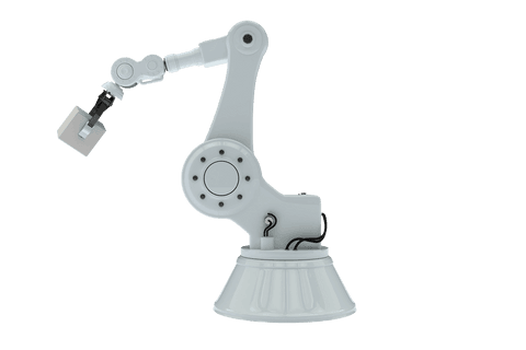 Transparent Illustration of Robotic Arm with Block for Tech Applications - Download Free Stock Videos Pikwizard.com