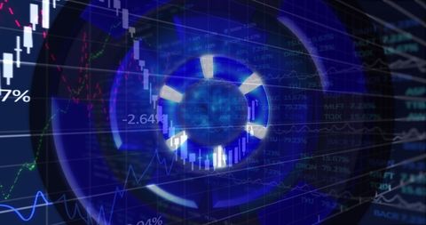 Global Economy Visualization and Financial Data Analysis - Download Free Stock Images Pikwizard.com