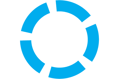 Blue Circle with Dynamic Gaps on Transparent Background - Download Free Stock Videos Pikwizard.com