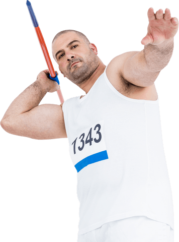 athlete preparing for javelin throw transparent background - Download Free Stock Videos Pikwizard.com