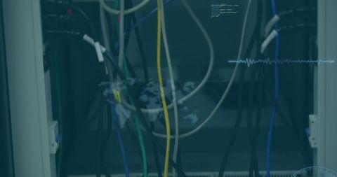 Data Processing in Computer Server with Technology Interface - Download Free Stock Images Pikwizard.com