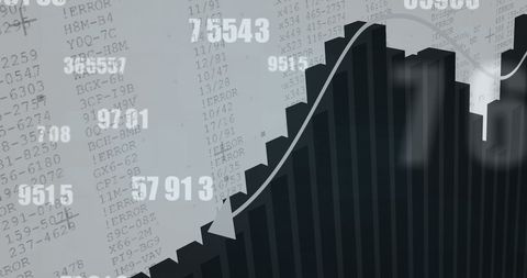 Dynamic Data Visualization and Statistics with Changing Numbers - Download Free Stock Images Pikwizard.com