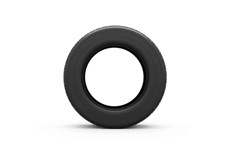 Transparent Rubber Tyre Facing Directly Forward - Download Free Stock Videos Pikwizard.com