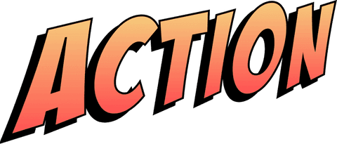 bold gradient action text with transparent background and shadow effect - Download Free Stock Videos Pikwizard.com