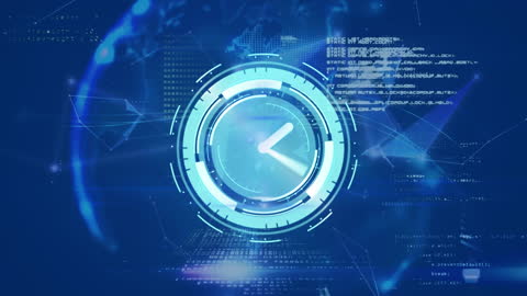 Digital Clock Interface with Data and Global Connections