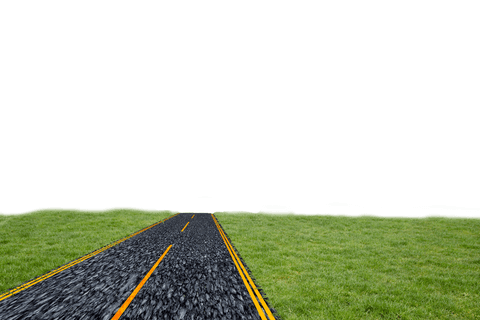 road with grass on transparent background skewing perspective - Download Free Stock Videos Pikwizard.com
