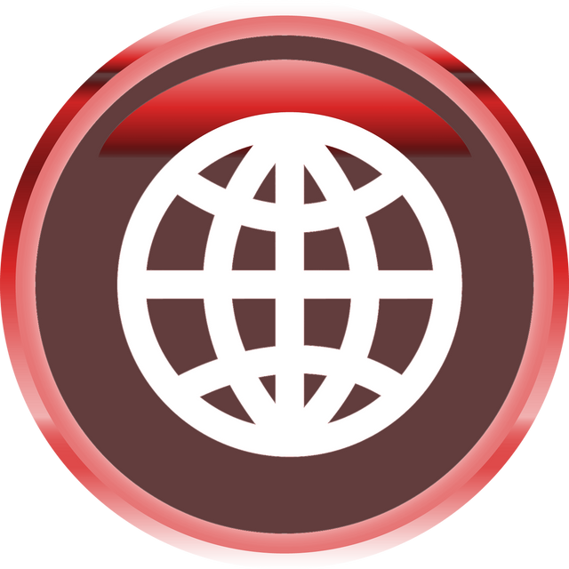 Red Globe Icon on Transparent Background for Social Media Design - Download Free Stock Videos Pikwizard.com