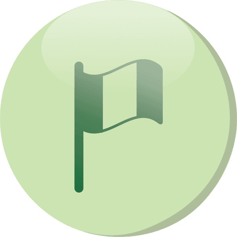 transparent illustration of flag symbol shaded green - Download Free Stock Videos Pikwizard.com