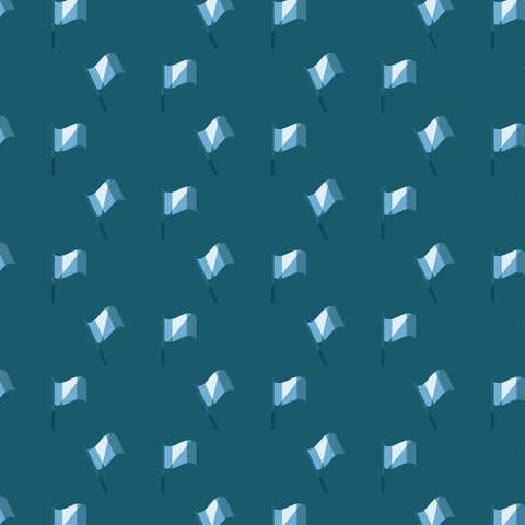 blue flags seamless pattern on transparent background vector - Download Free Stock Videos Pikwizard.com