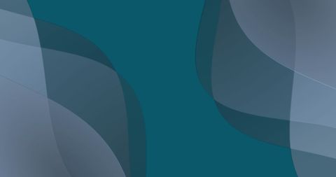 Abstract Grey Transparent Shapes on Blue Background