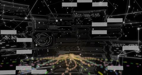 Immersive VR Interface with Data Streams and Networks