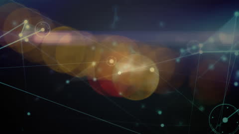 Digital Network Connections with Abstract Data Overlay