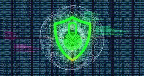 Cybersecurity Matrix Security Concept - Download Free Stock Images Pikwizard.com