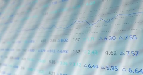 Digital Finance Data Flow on Technological Interface - Download Free Stock Images Pikwizard.com