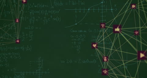 Mathematical Formulas Forming Global Network Concept