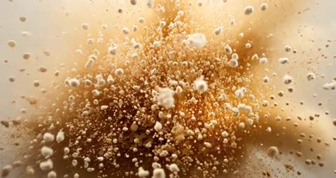 Dynamic Powder Explosion in Stunning Force Display