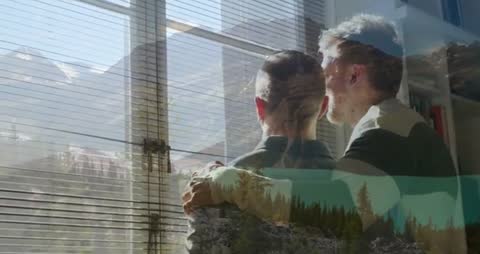 Light and Harmony in Quiet Reflection Near Window