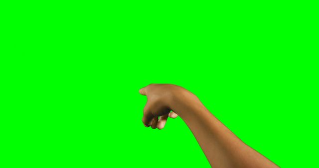Hand Pointing on Green Screen Background - Download Free Stock Images Pikwizard.com