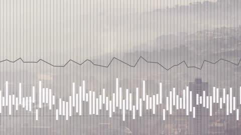 Animating Statistical Data Processing in Urban Cityscape