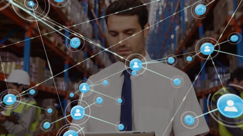 Warehouse Operations Enhanced by Digital Network Interface