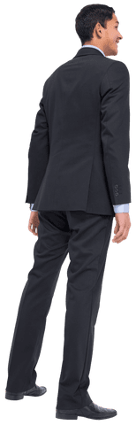 businessman in suit standing on transparent background - Download Free Stock Videos Pikwizard.com
