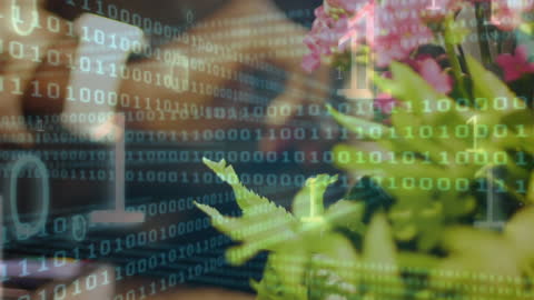 Contactless Payment with Binary Code Technology Overlay