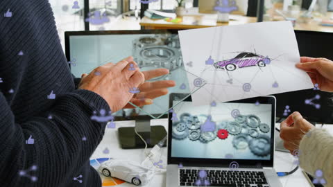 Innovative Car Design Meeting with Digital and Print Technology