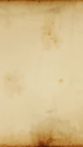 Ink Droplet Landing and Spreading on Aged Parchment Vertical Video with Copy Space