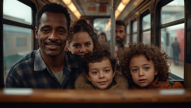 Family journey continues blissfully on scenic train trip