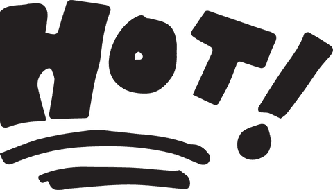 Bold Black Hot Text on Transparent Background for Emphasis - Download Free Stock Videos Pikwizard.com