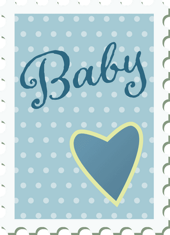 stylish baby stamp illustration on transparent background - Download Free Stock Videos Pikwizard.com