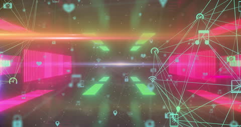 Digital Networking in an Abstract Technological Space