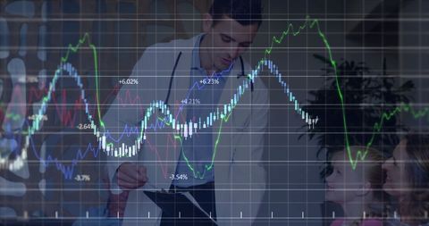 Doctor Analyzing Digital Health Data with Mother and Child - Download Free Stock Images Pikwizard.com