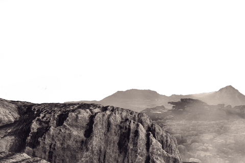 transparent png of gray mountain landscape with clear space - Download Free Stock Videos Pikwizard.com