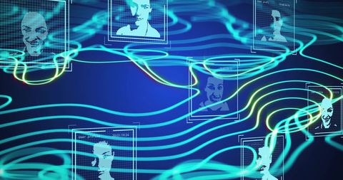 Artificial Intelligence and Data Processing with Futuristic Elements - Download Free Stock Images Pikwizard.com