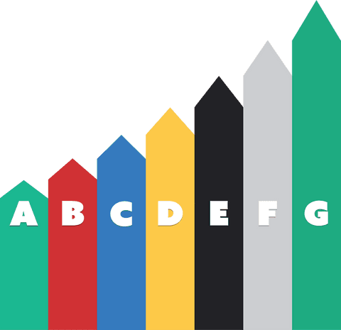 colorful arrows highlight alphabet digitally on transparent background - Download Free Stock Videos Pikwizard.com