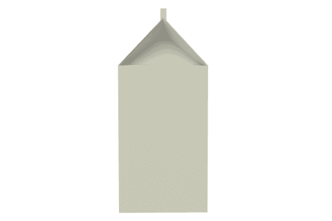 minimalist milk carton design on transparent background - Download Free Stock Videos Pikwizard.com