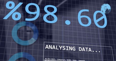 Digital Finance Data Analysis with Global Trends - Download Free Stock Images Pikwizard.com