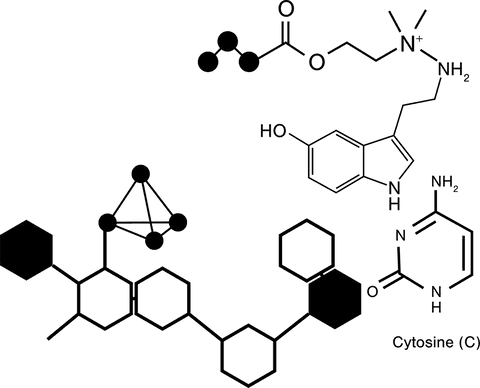 Vector illustration of chemical symbols on a transparent background suitable for educational content, science-related projects, learning materials, and print or digital designs.