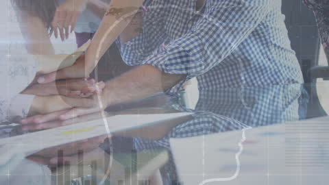 Collaborative Business Agreement with Digital Data Overlay