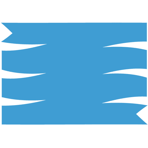Blue Ribbon Banner Shape on Transparent Background - Download Free Stock Videos Pikwizard.com
