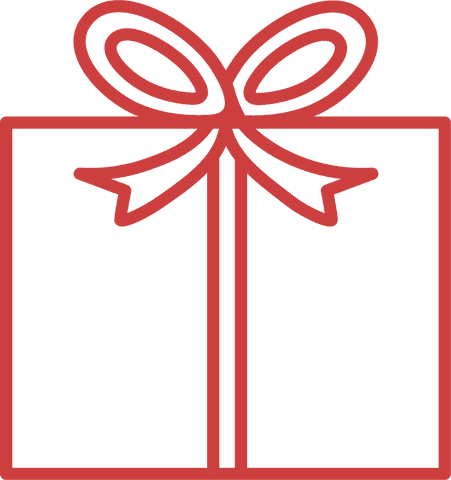 Red Gift Icon with Bow on Transparent Background - Download Free Stock Videos Pikwizard.com