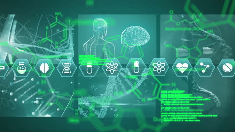 Futuristic Scientific Data Processing with DNA and Brain Visualization