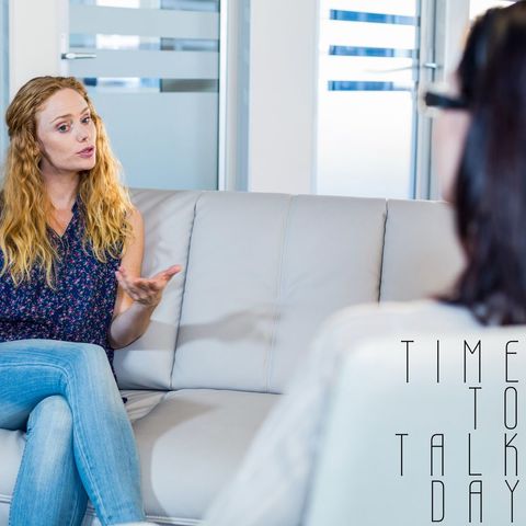 promoting mental health through conversation and support - Download Free Stock Templates Pikwizard.com