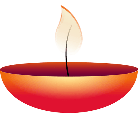 minimalistic glowing oil lamp with transparent background - Download Free Stock Videos Pikwizard.com