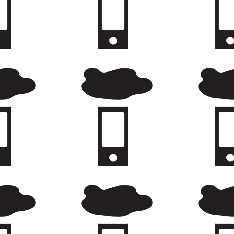 transparent digital illustration of smartphones and clouds - Download Free Stock Videos Pikwizard.com