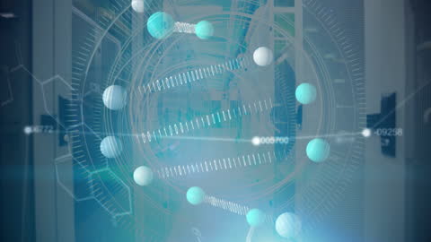 Futuristic Digital Interface with Virtual Data Overlay